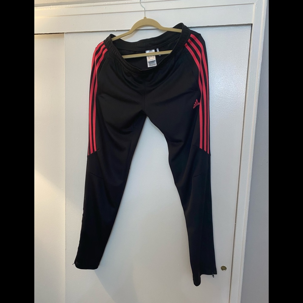 Adidas Climacool Tiro 17 with hot pink stripes